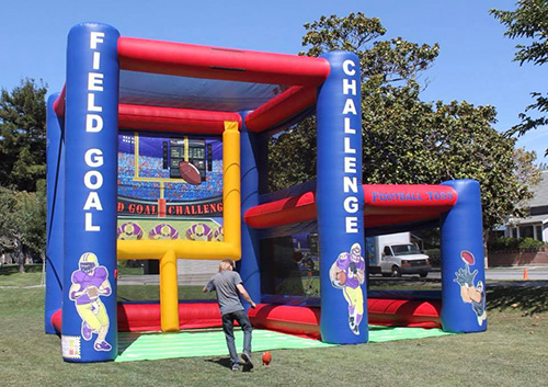 Football kick and Toss Game Skee-Ball Inflatable Game