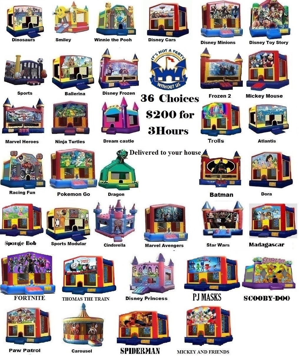 36 Bouncy Castles Inflatable Castle Rentals